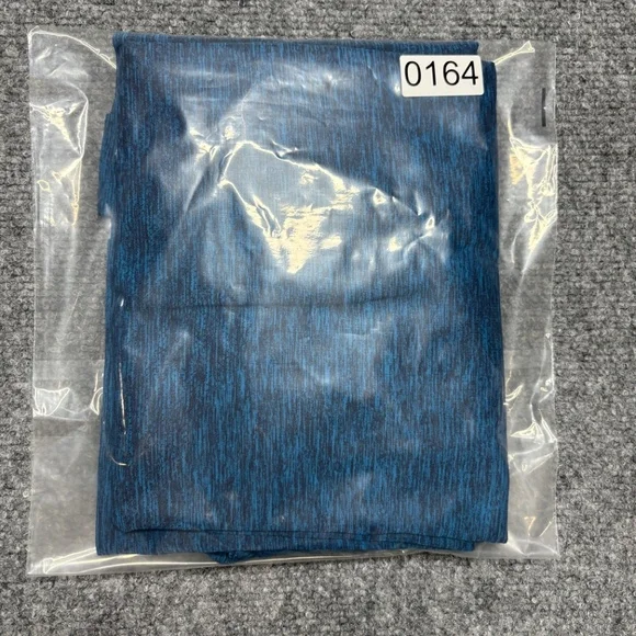 Lululemon Shirt Mens Medium Blue Swiftly Yoga Gym Athleisure Crossfit Murph - Picture 9 of 9